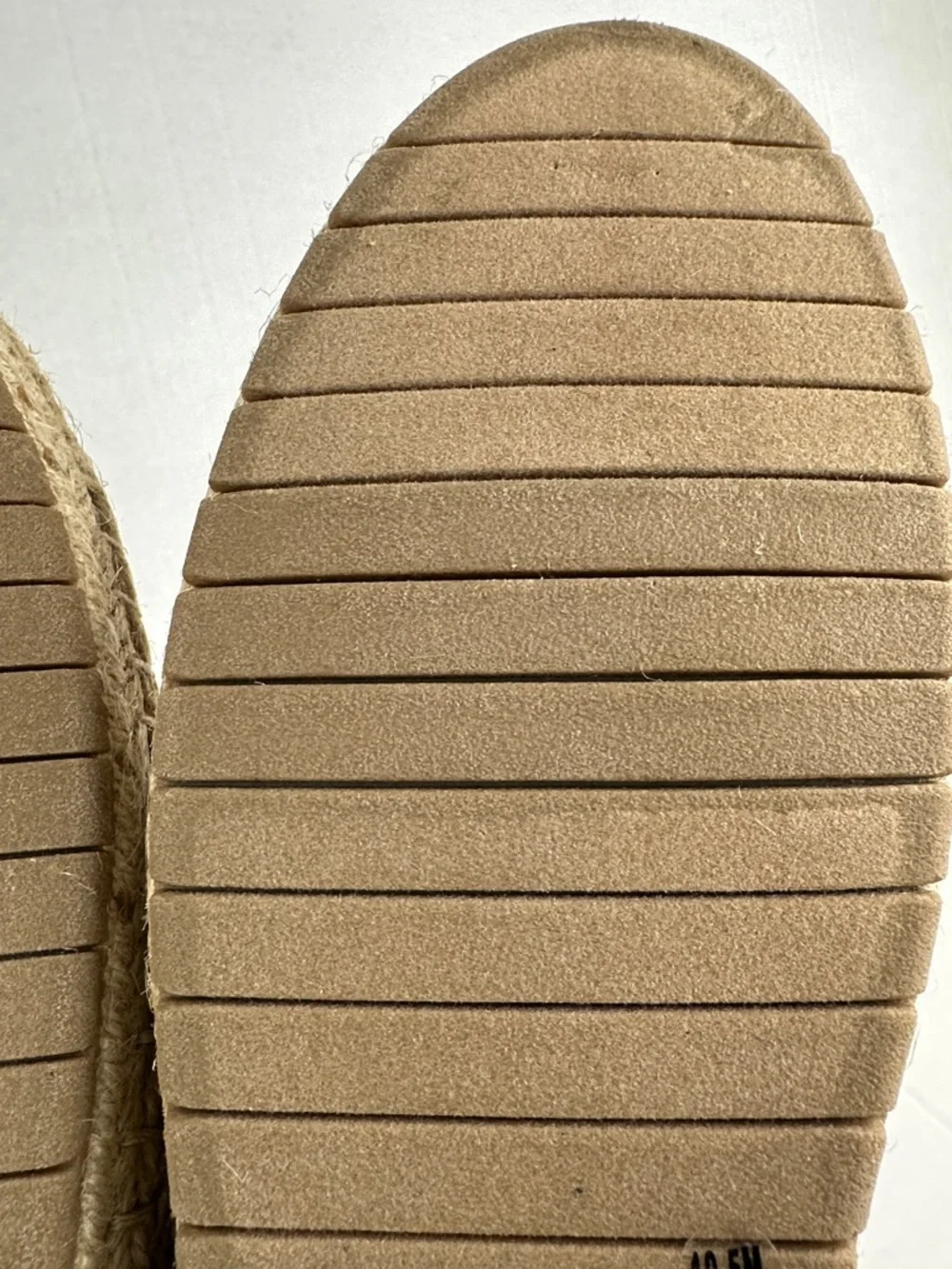Charter Club Gold Metallic Espadrille Slip-On Flats